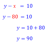 คำตอบ สมการเชิงเส้นสองตัวแปร